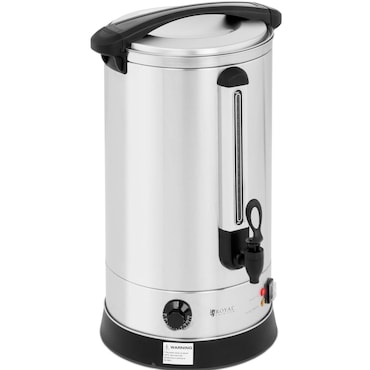 Royal Catering Chaleira para água quente - 20,5 l - 2500 W - aço inoxidável - de parede dupla