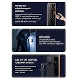 thumbnail of Serrure Connectée Sécurité Maximale Reconnaissance Faciale 3D et Empreintes YONIS