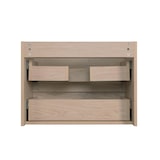 thumbnail of Meuble simple vasque 60cm SORRENTO Décor chêne + vasque