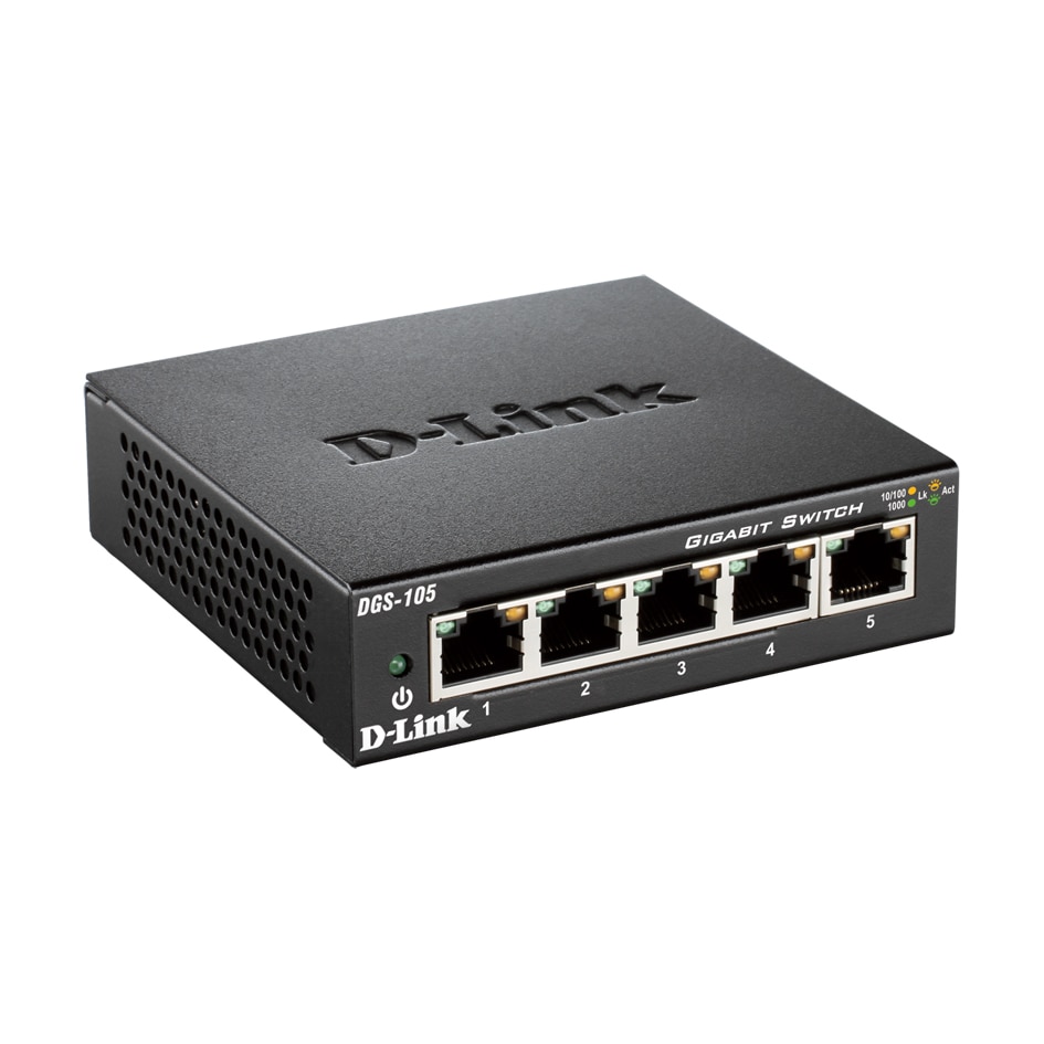 D-Link Dgs-105 Negro