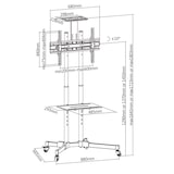 thumbnail of VALUE Supporto per LCD/TV, 37-70 pollici, fino a 50 kg, nero