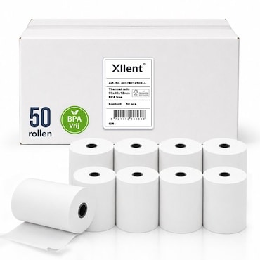 Xllent Thermische pinrollen 57x40x12 (18meter) - 50 rollen per doos