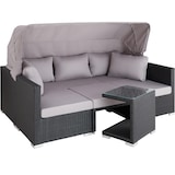 thumbnail of Rattan Lounge mit Aluminiumgestell San Marino  
1
