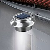 thumbnail of EASYmaxx Solar Dachrinnenleuchten in Edelstahl, 3er-Set