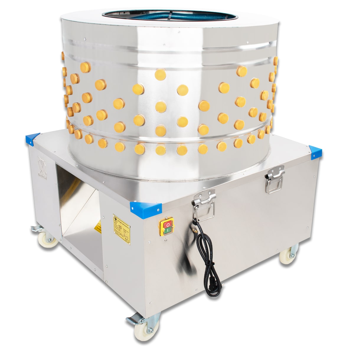 Beeketal Geflügelrupfmaschine Rupfmaschine Nassrupfmaschine für Gänse u. Puten- BRM2250