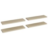 thumbnail of vidaXL Schwebende Wandregale 4 Stk. Eichefarben 90x23,5x3,8 cm MDF