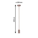 thumbnail of Paulmann Neordic Pendelleuchte Haldis  E27   max. 60W Kupfer dimmbar Metall 50387