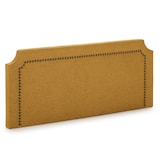 thumbnail of Tête de lit tapissée Leonor 140x60 cm Moutarde, Clous en Marron