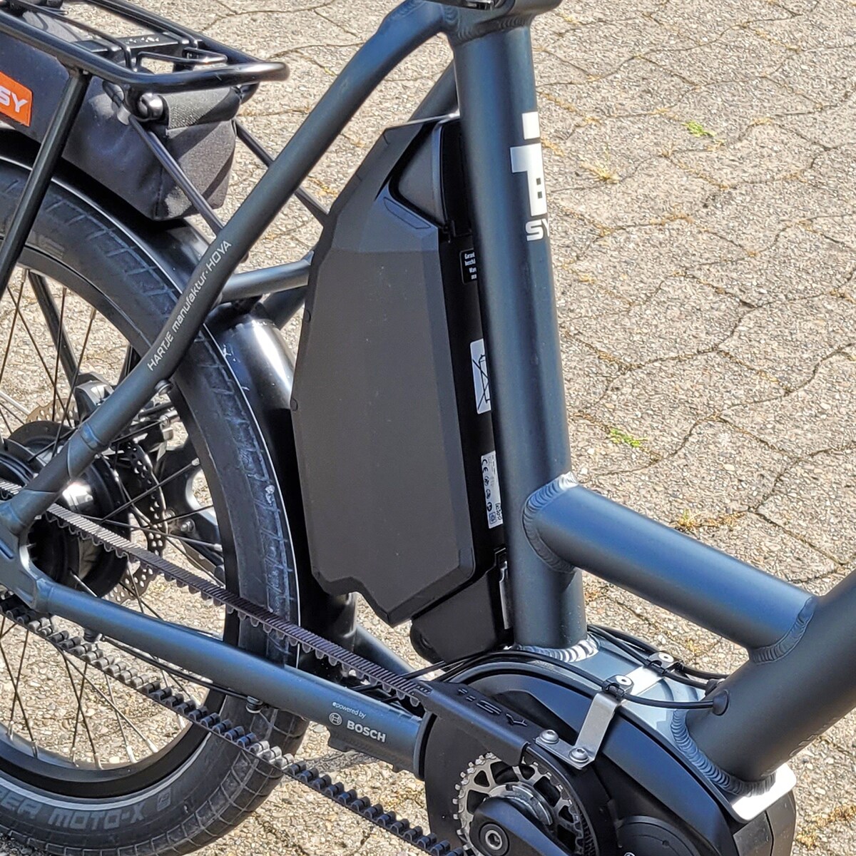 E-Bike Vision Akku passend für das e-Bike i:SY XXL 10Ah 360Wh 1,8 Kg Sattelrohr, Made in Germany