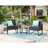 thumbnail of SIT Möbel 5-tlg. Garten-Sitzgruppe|2 Sessel anthrazit,2 Sitzkissen grau,1 Tisch|Polyrattan|Tischplatte Polywood|Metallgestell|19000-29|Serie GARTEN