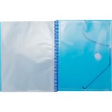 thumbnail of Carpeta de fundas Maxiplás 60 fundas Translúcida Azul soft