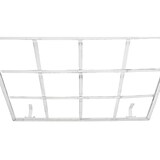 thumbnail of Set de 2 vallas metálicas viva para plantas trepadoras Blanco antiguo