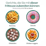 thumbnail of Emerio Frituurpan Dubbel - 2x 3 Liter Friteuse - PFAS-Vrij - Regelbare Thermostaat - Koude Zone - DF-120485 RVS