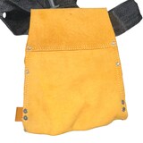 thumbnail of Borsa porta utensili da carpentiere in pelle con portamartello Brixo