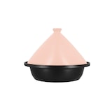 thumbnail of Menastyl - Tajine d24cm fond alu induction couvercle en céramique rose