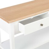 thumbnail of vidaXL Sideboard Weiß 110×35×80 cm MDF