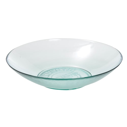 Assiette Creuse Authentic Collection Verre recyclé Transparent 32 cm X 6 Mondo Deco