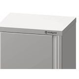 thumbnail of Stalgast Edelstahl Dreifach-Wandbord mit Konsolen, und Wandschienen, 1100x300x930 mm, höhenverstellbar, verschweißt