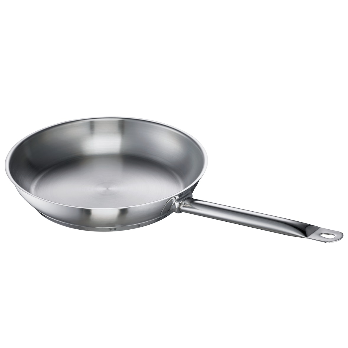 GastroSUS Bratpfanne Chef, Edelstahl, unbeschichtet, 32 cm, induktions-, backofenfest