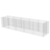 thumbnail of vidaXL Gabionen-Hochbeet Verzinkter Stahl 450×90×100 cm