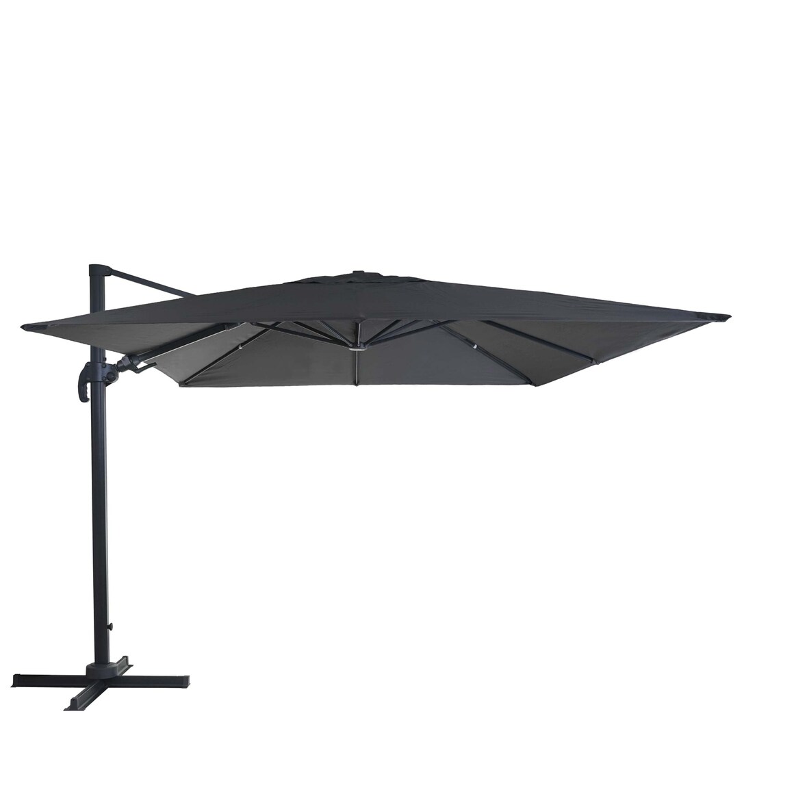 Décoshop26 - 3x4 m großer freitragender Sonnenschirm verstellbar neigbar und um 360° drehbar aus Aluminium und 220 g/m² 04_0007948