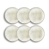 thumbnail of Ogo Living - Lot 6 assiettes plates boral 27.5cm en grès beige clair