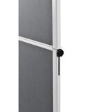 thumbnail of Legamaster ECONOMY Moderationswand klappbar 150x120cm grau