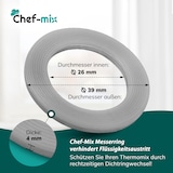 thumbnail of Chef-Mix Dichtungsgummi Ersatz für Vorwerk Thermomix TM31 TM21