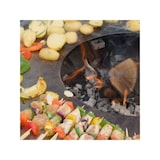 thumbnail of Gartenfeuerstelle, Grill mit Stahlgrill - G1 Graphit
