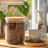 thumbnail of Five Stars® Voorraadpotten - Glas met deksel - 750 ML - 5 delige set - BPA vrij - Inclusief Pen & Herschrijfbare Stickers