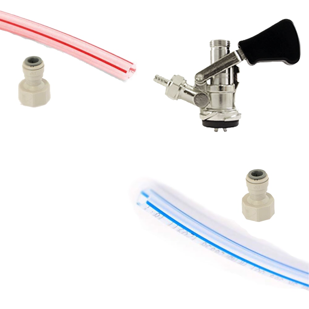 Tapset voor tappen zonder CO2 met bajonetkoppeling | S-type koppeling