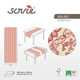 thumbnail of Sovie HORECA Tischläufer Cleve in Bordeaux aus Linclass® Airlaid 40 cm x 24 m, 1 Stück - Ornamente