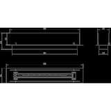 thumbnail of Queimador de lareira a bioetanol em aço com vidro de 100 cm