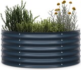 thumbnail of High Grow Half Circle Hochbeet 105 x 43 x 60cm Stahl-Wellblech einfacher Aufbau rost- und frostsicherAnthrazit