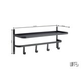 thumbnail of LOFT42 Shelf Kapstok - Zwart – Metaal – 4 haken