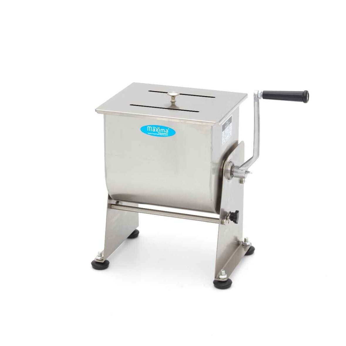 Vleesmixer - 10 L - 7,5 kg vlees - kantelbare kom - handmatig