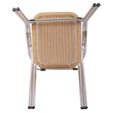 thumbnail of METRO PROFESSIONAL Fauteuil de terrasse NARNI, alu/poly rotin, empilable, beige