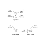 thumbnail of BOSE PRO Enceinte FS3 Satellite Surface Noir - La Paire