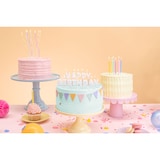 thumbnail of Geburtstagskerzen Happy Birthday 2,5cm - 13 Buchstabenkerzen Schriftzug Geburtstag Kuchenkerzen Tortenkerzen Partydeko Tortendeko Kuchendeko Weiß