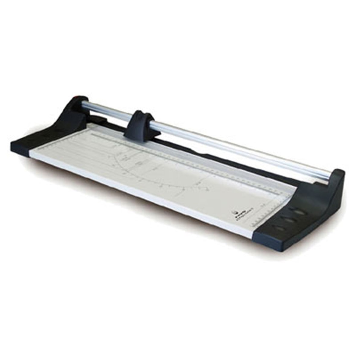 PAVO Rollenschneider für A3 mit Metall-Arbeitsplatte und Größenskalierung