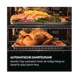 thumbnail of AEG 5000 SurroundCook® / Einbaubackofen / Pyrolytische Selbstreinigung / Schwarz NBU5P40SK