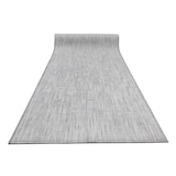 thumbnail of Alfombra vinilo Twist 21019  trenzado pasillo color Gris-  60x400 cm
