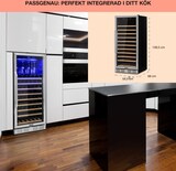 thumbnail of Klarstein Vinovilla Grande 127 Built-in Uno Weinkühlschrank 320 Ltr 127 Fl. LED Edelstahl