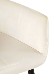 thumbnail of 2er Set Esszimmerstuhl Emia Samt creme