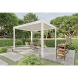 thumbnail of Weide Deluxe | Pergola Voll Aluminium freistehend | 3 x 4 M | Lamellendach weiß