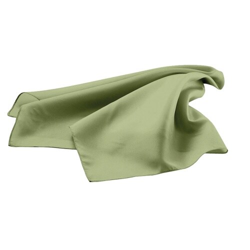 Halstuch B 50 x L 50 cm Fb. lindgrün : 100% Polyester (Business) : lindgrün