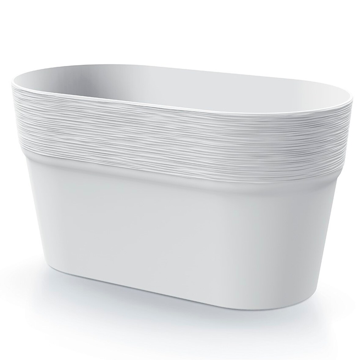 Prosperplast - FURU Topf - 27,7 x 14,7 x 14,8 cm in Weiß farbe