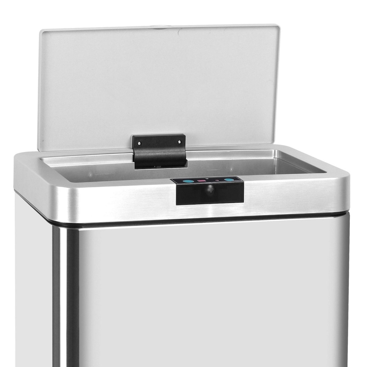 Kitchen Move Automatischer Mülleimerdeckel DAYTONA silber Plastik Silber
