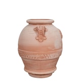 thumbnail of Biscottini Vasi per fiori 43x43x55 cm - Vaso rotondo in Terracotta - Fioriera esterno da giardino - Vasi da interno - Orcio per fiori balcone