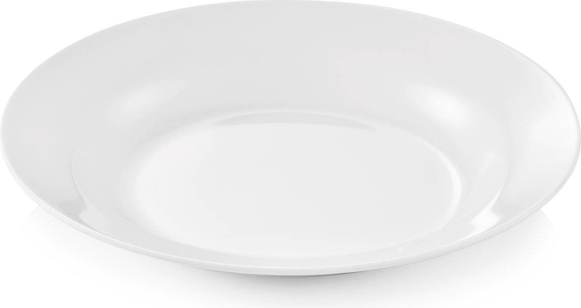 WAS Germany - Teller, tief, Ø 20 cm, weiß, Melamin
